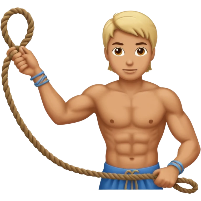 person pulling a rope emoji
