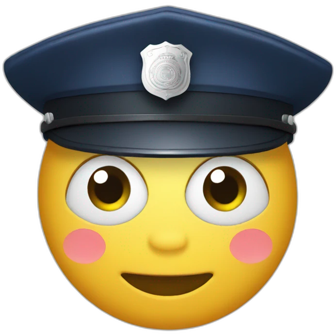 police hat emoji
