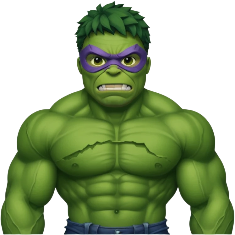 hulk  mascarado emoji