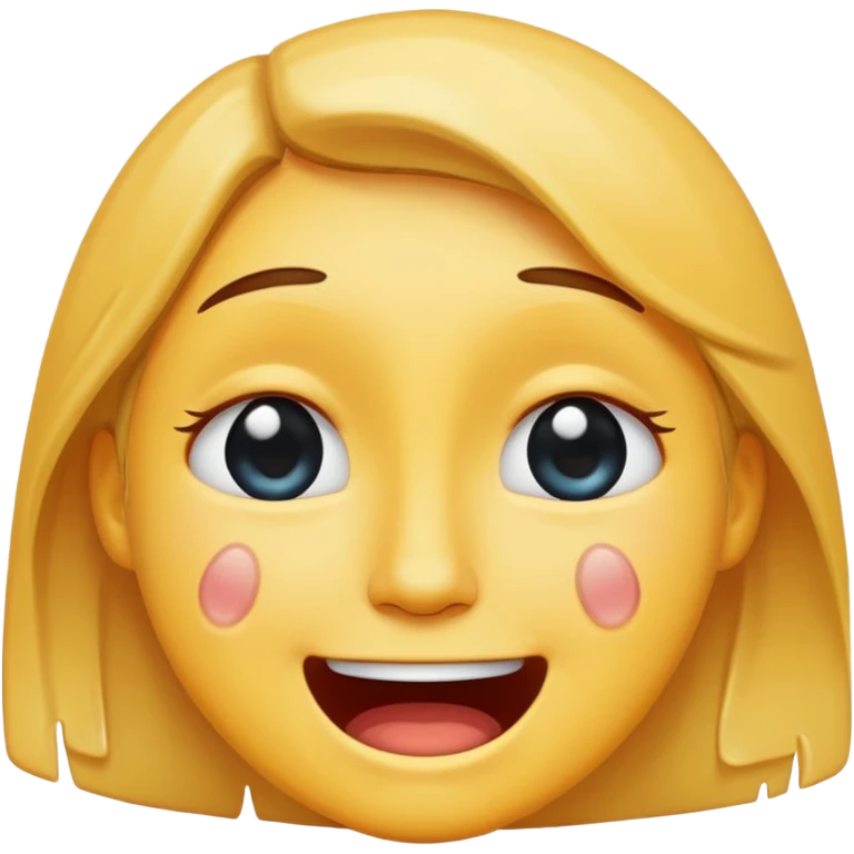 Smiling and crying  emoji