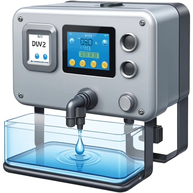 Water quality monitoring system with DUV photodetector sensor emoji