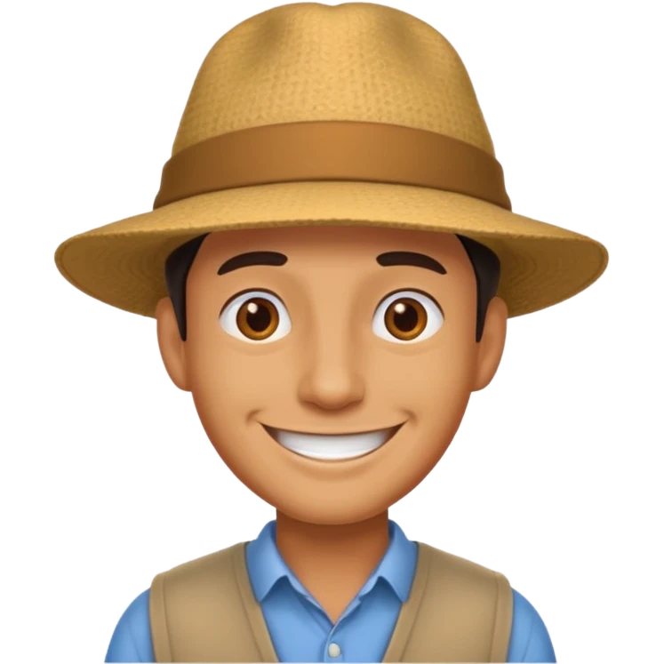 cartoon man character emoji