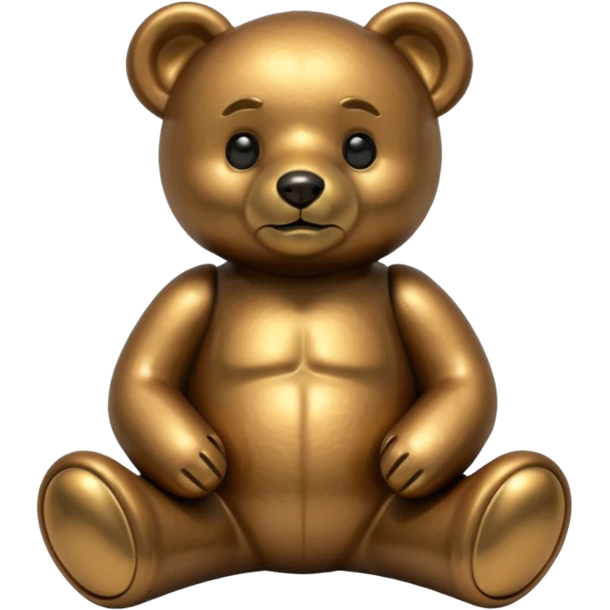 statue of teddy bear emoji