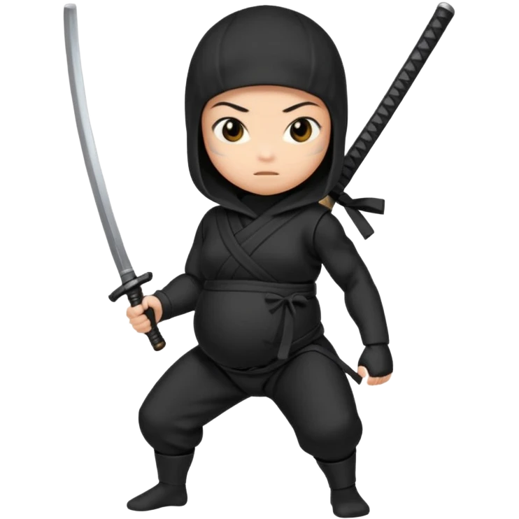 Pregnant ninja emoji