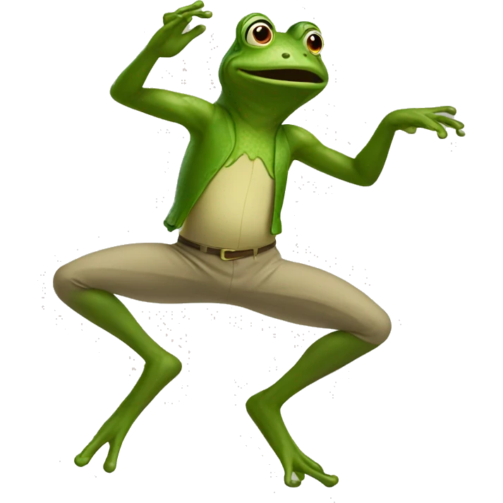 frog dancing link emoji