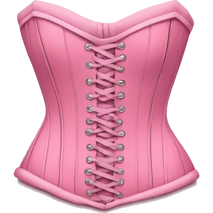 Pink corset  emoji