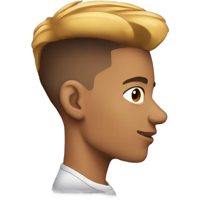 low taper fade emoji