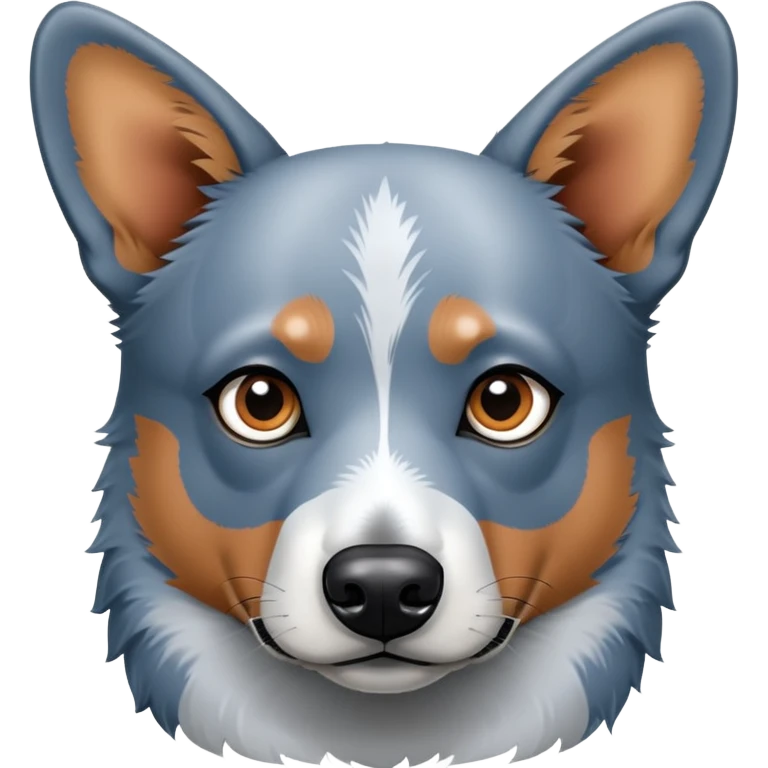 Fancy blue heeler emoji