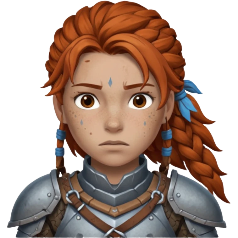 sad aloy from horizon forbidden west the game emoji
