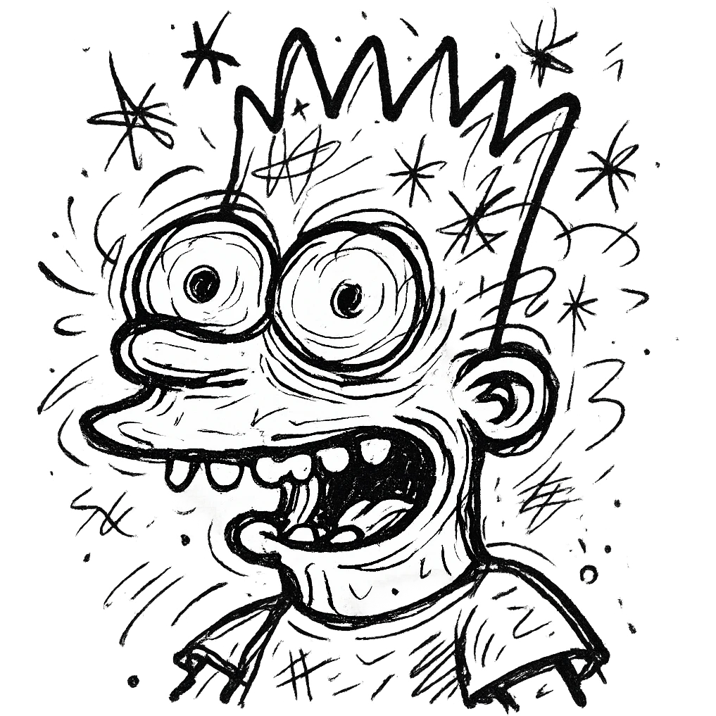 Bart Simpson emoji