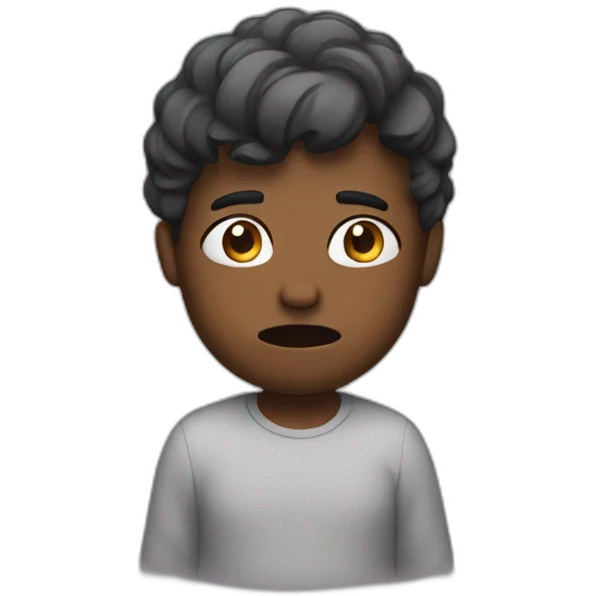 Worry emoji