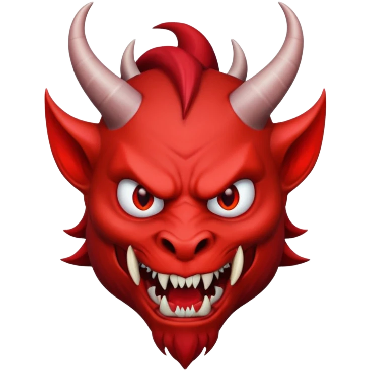 genera immagine di un diavolo emoji