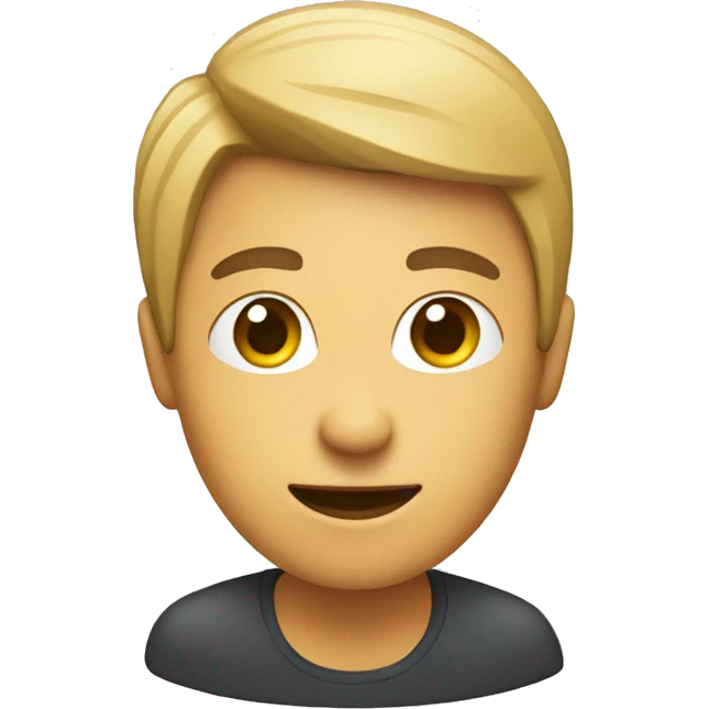 a person is guesing emoji