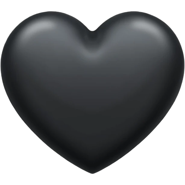 🫀I want this emoji in black colour  emoji