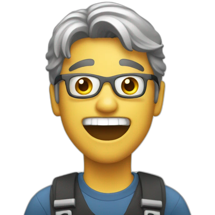 excited programmer emoji