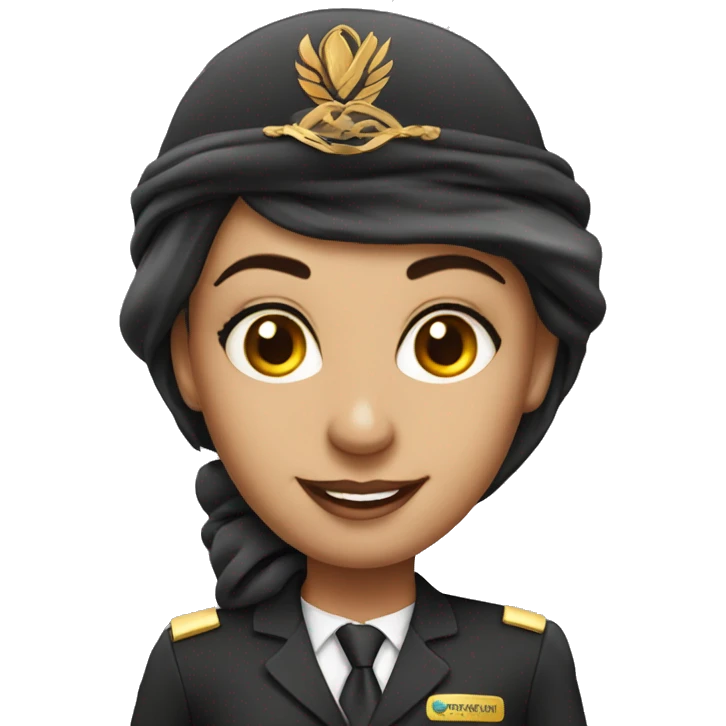 Dubai rich cabin crew emoji