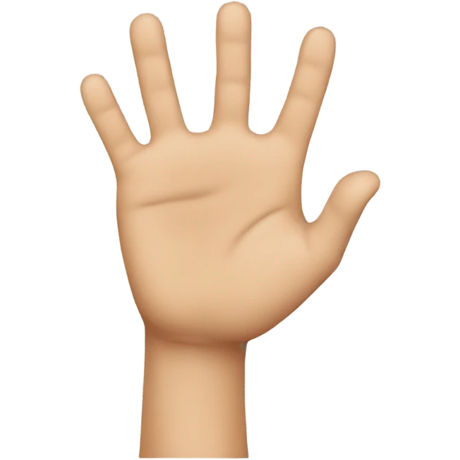 Emoji with hand extended emoji