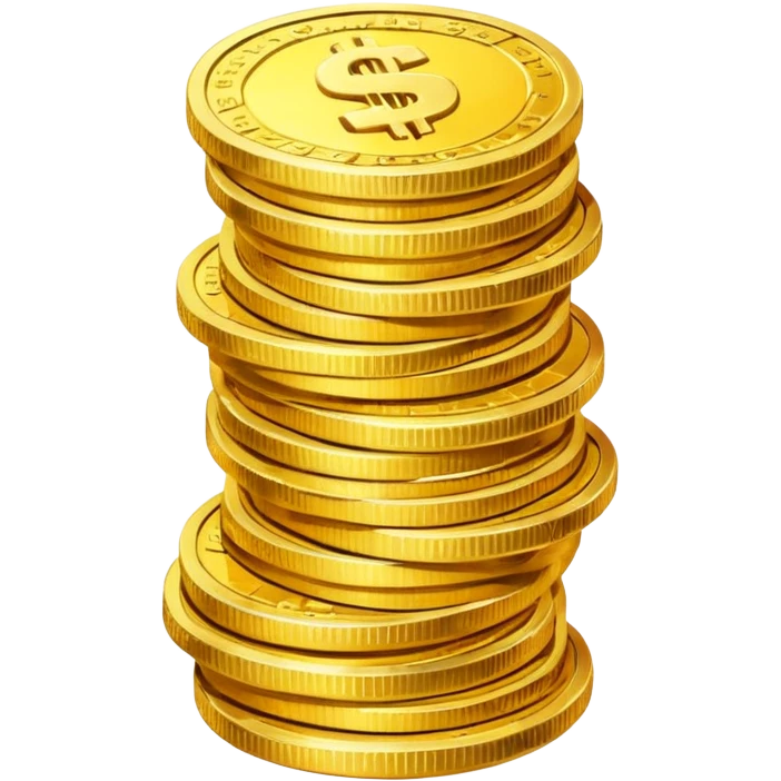 create a realistic emoji showing costs emoji