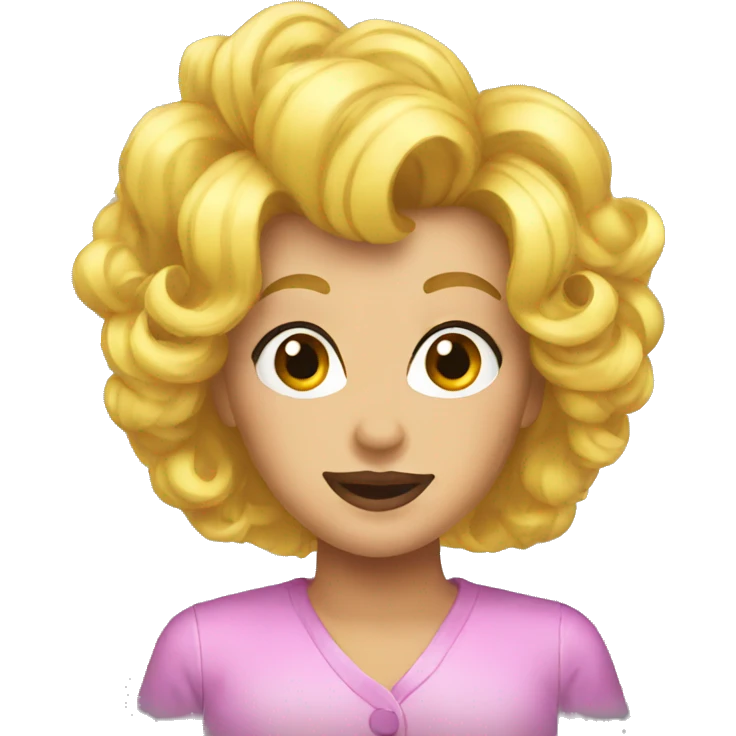 hairspray emoji