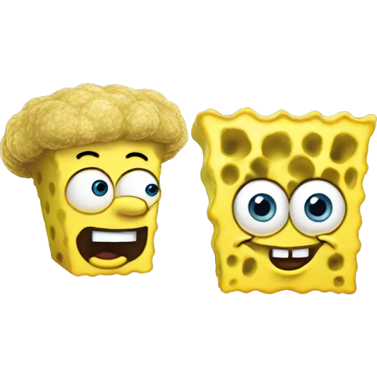 spongebob with a bob jhair emoji