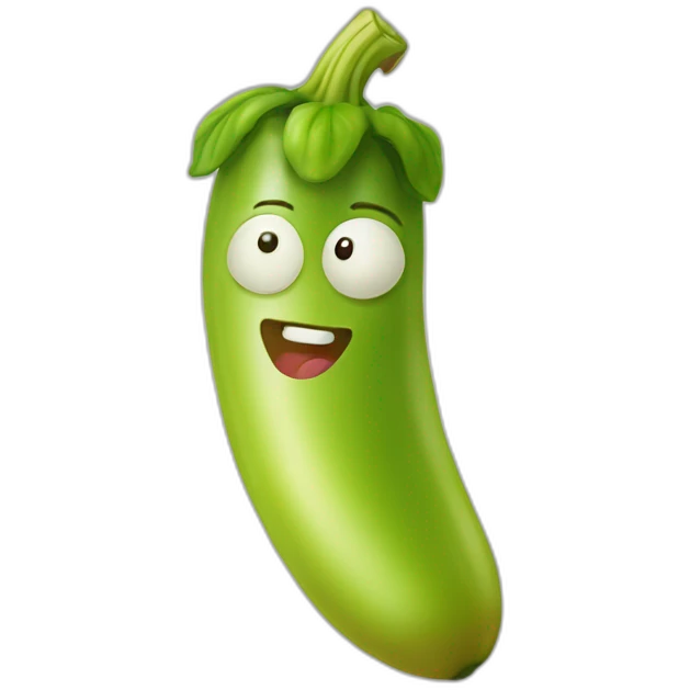 Cornichon bisous patate emoji