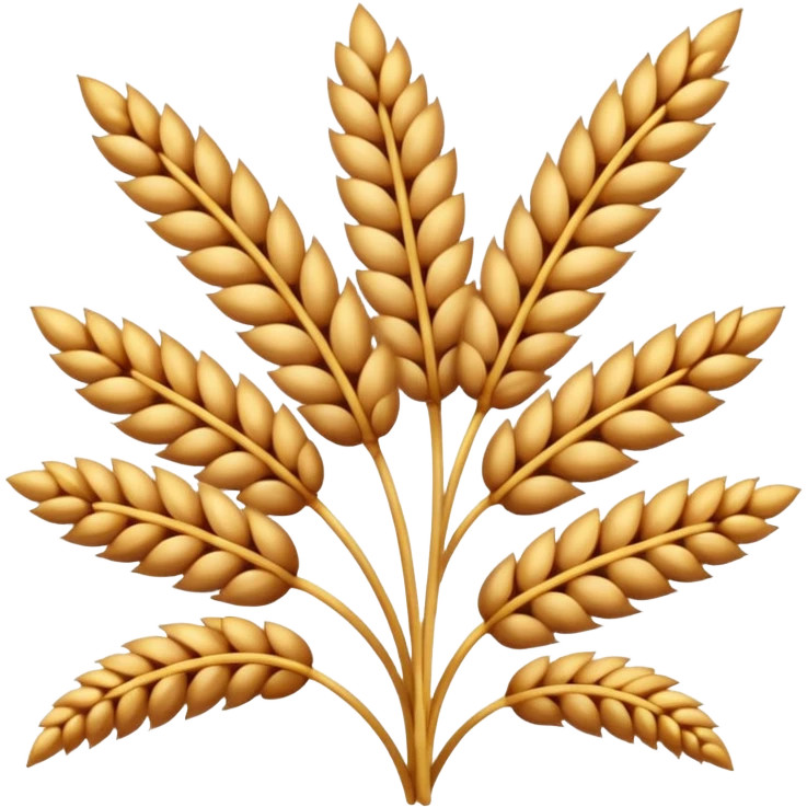 wheat and high fiber emoji
