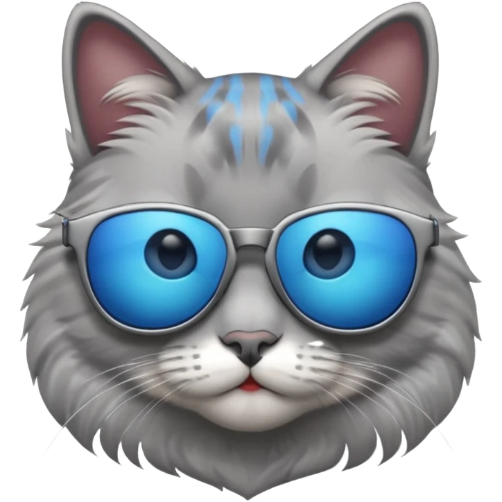 Cat wearing sunglasses emoji