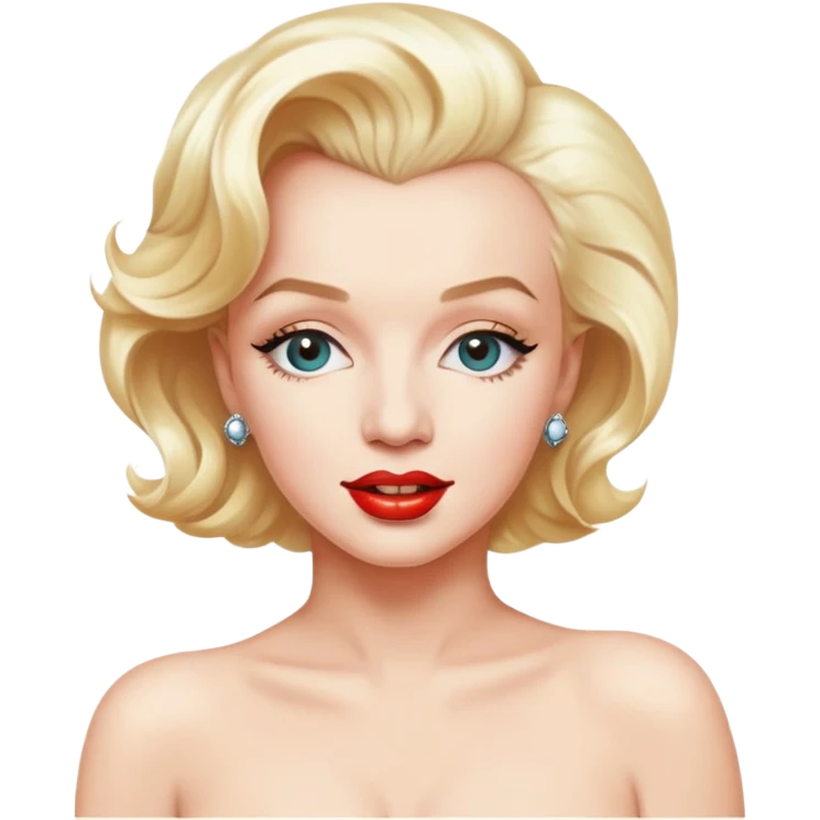 Голая Мэрилин Монро emoji
