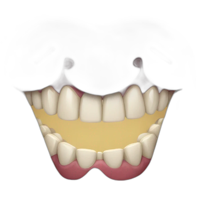 Dientes emoji