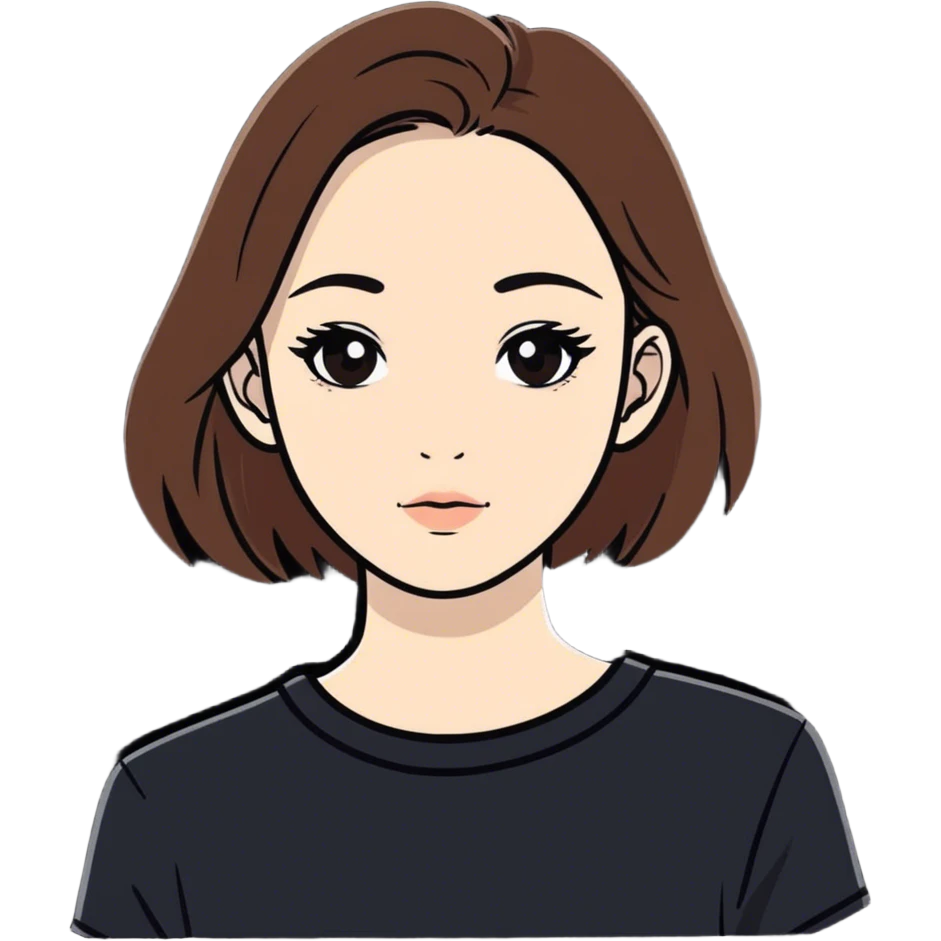 pale brunette girl emoji