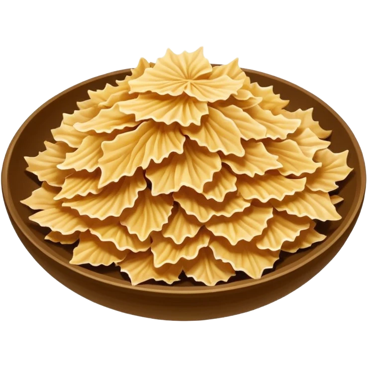 Katsuobushi bonito flakes, dried fermented fish shavings, thin curly strips, golden brown color, dancing flakes, Japanese style, food ingredient icon emoji