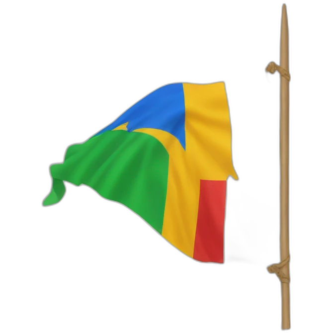Drapeau kabyle emoji