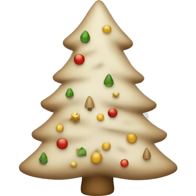 beige-christmas-tree emoji