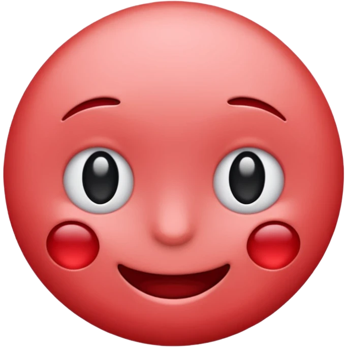 Blushing emoji with no mouth  emoji