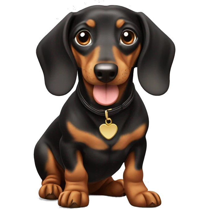 Dachshund ￼ emoji