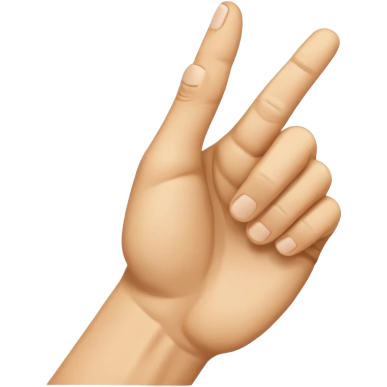 ASL Alphabet A emoji