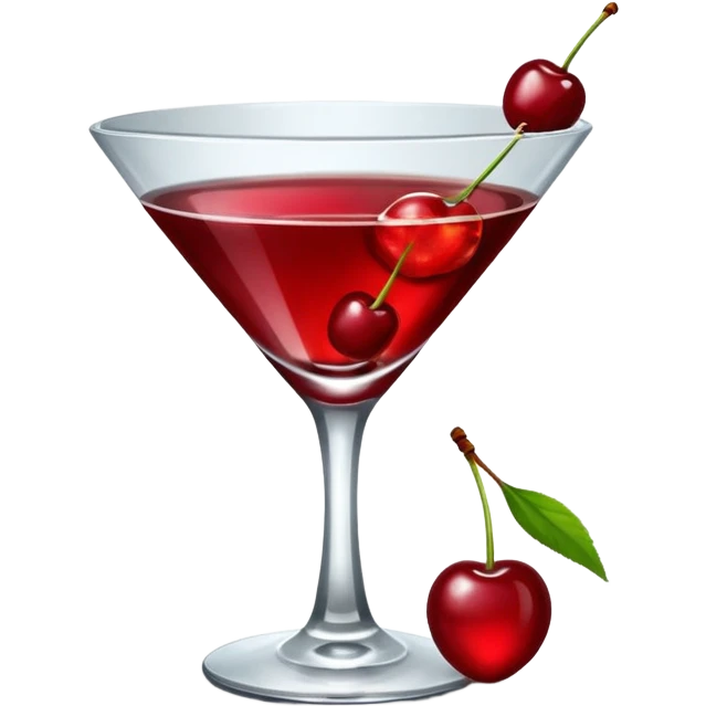 Mach mir einen Cherry Manhattan Cocktail  emoji