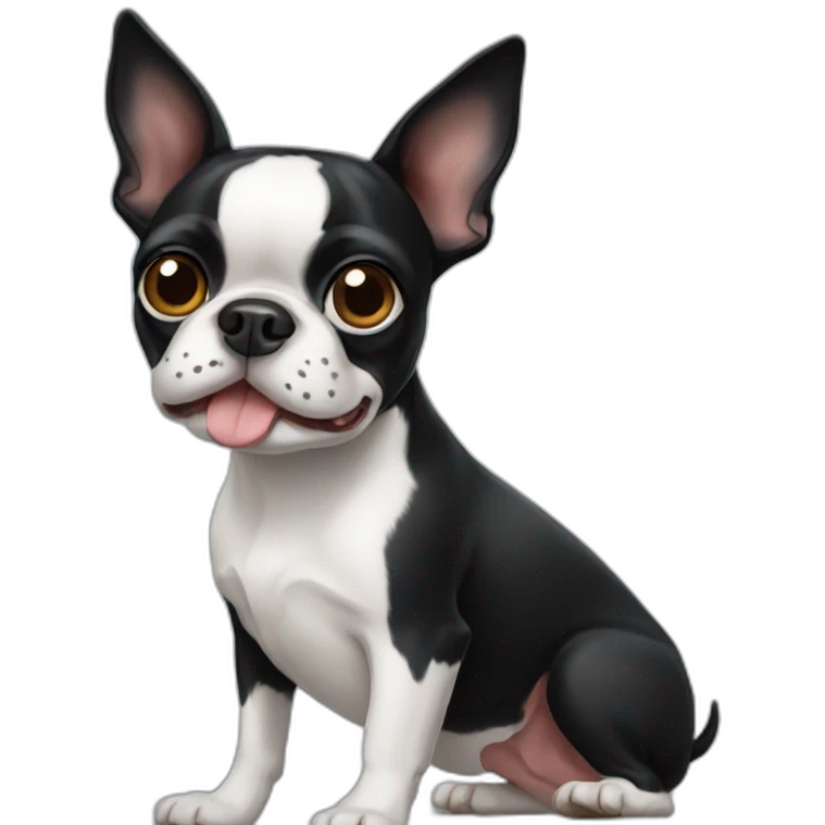 Boston Terrier emoji