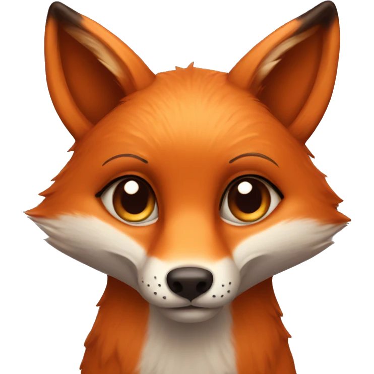 Fox with heart eyes emoji