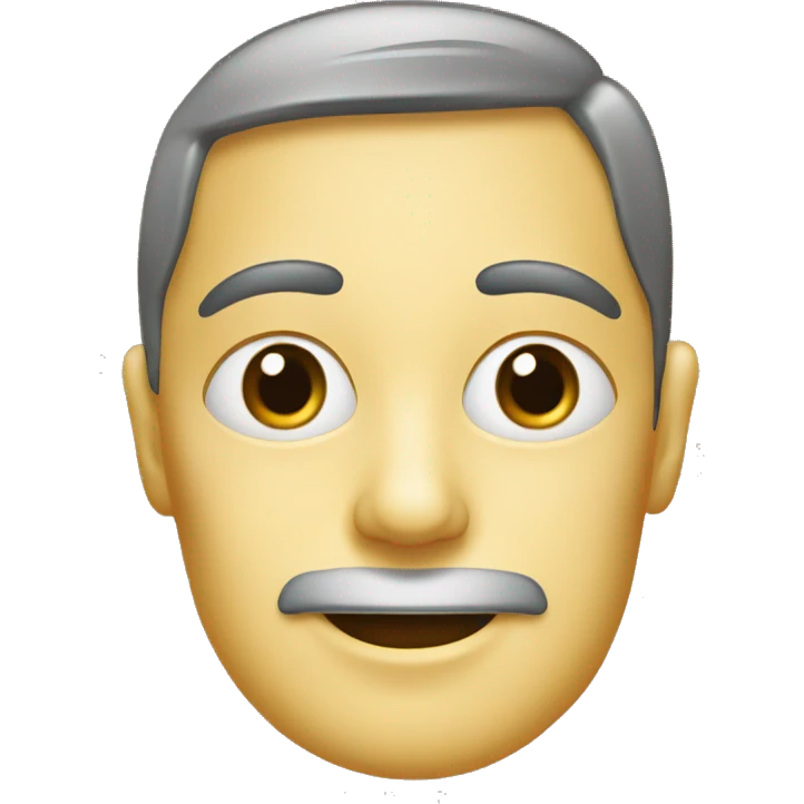 Visage en forme de crêpe  emoji