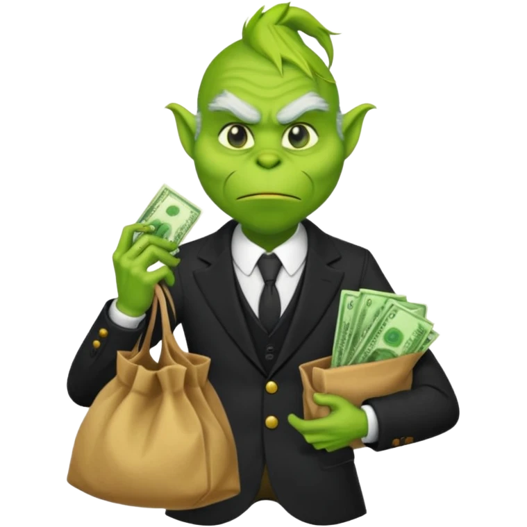 Scammer Grinch emoji