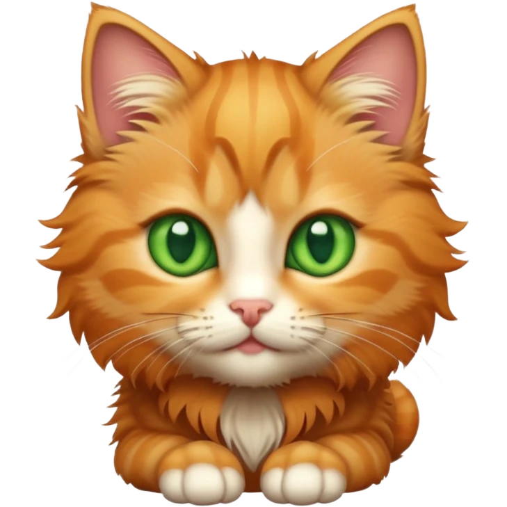 Ginger tabby kitten emoji