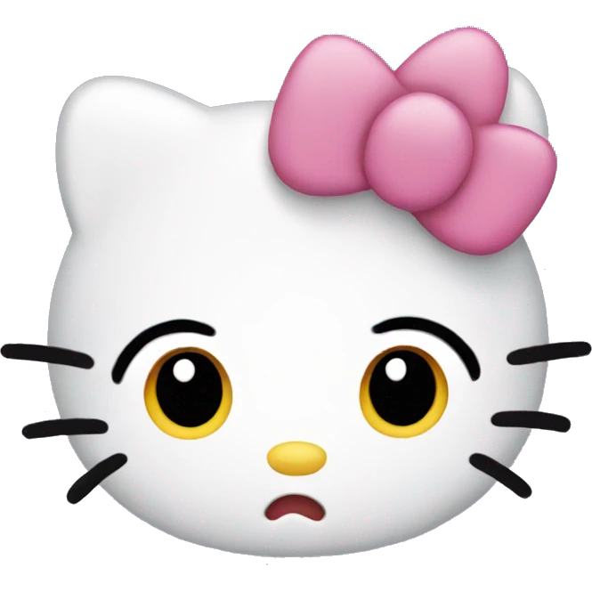 Hello kitty emoji