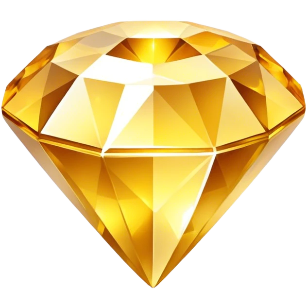 Gold and diamonds emoji