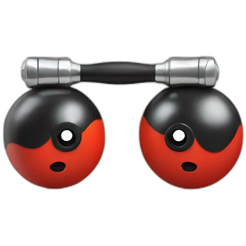 Ladybird curling weights emoji