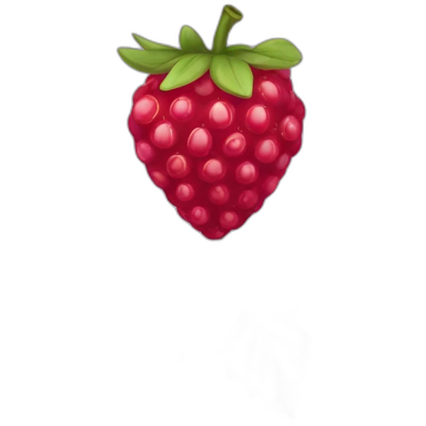 Fraise framboise myrtille emoji