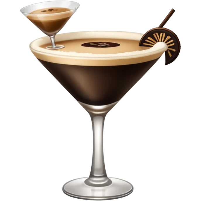 espresso martini Black Bow emoji