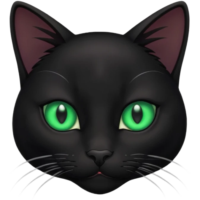 Чорний кіт emoji