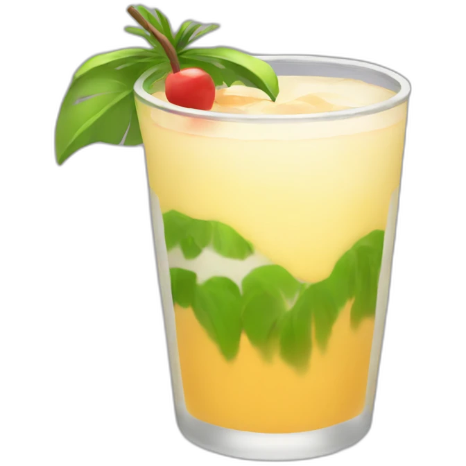 Oasis drink JUL tropical emoji