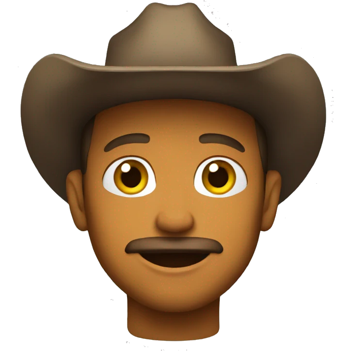 Cowboy emoji